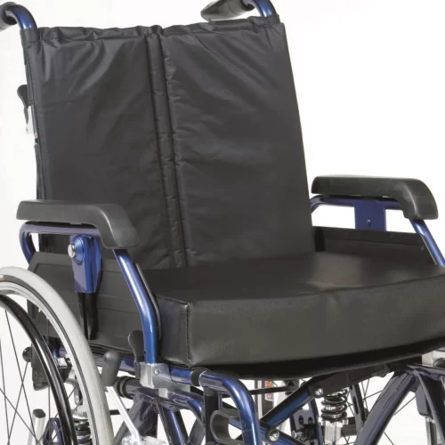 Vinyl Memory Foam Wheelchair Cushion