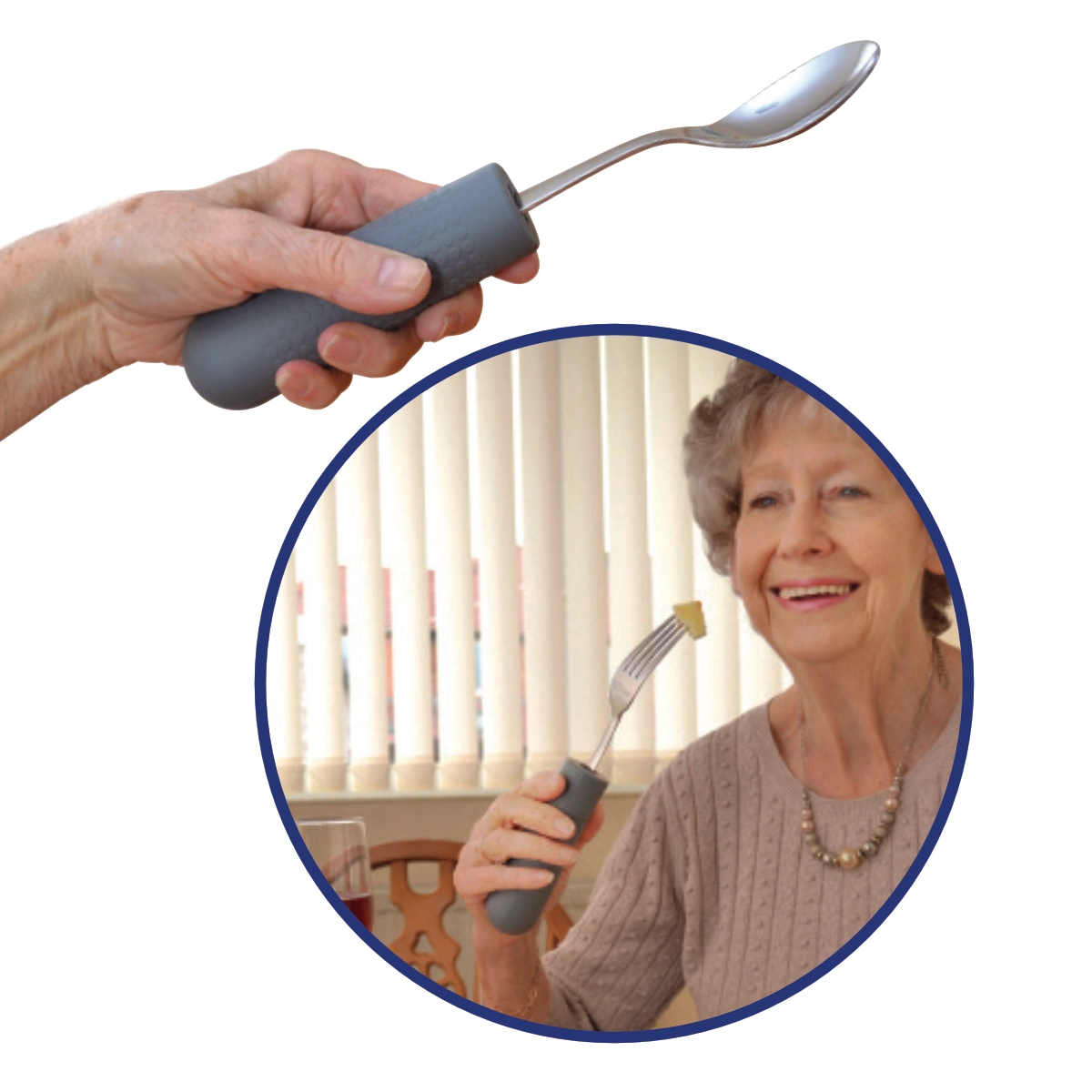 Anti-Slip Cutlery Grip - Image 2