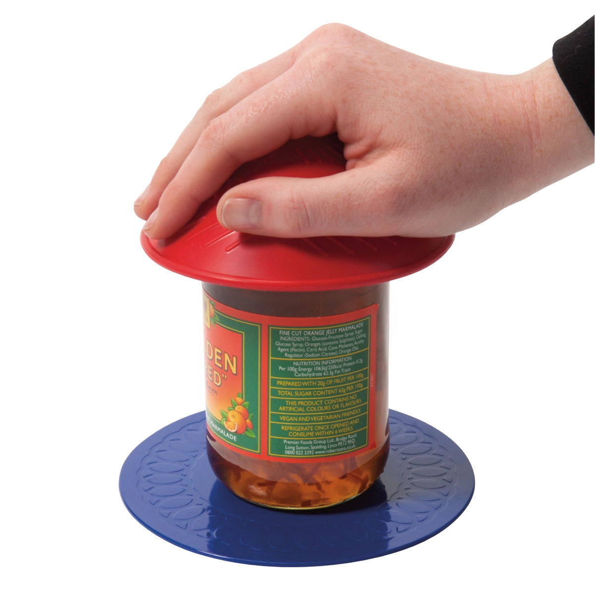 Anti-Slip Jar Opener (Red / Blue)