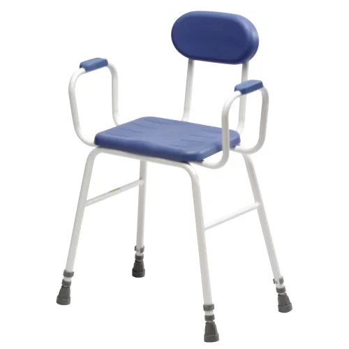 Perching Stools With Polyurethane Upholstery