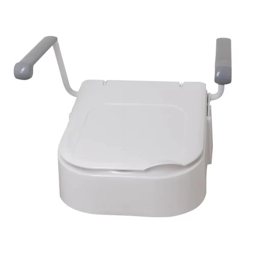 Raised Toilet Seat With Arms