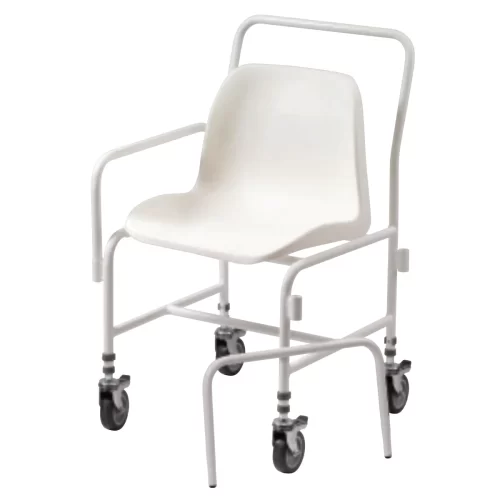 Tilton Mobile Adjustable Height Shower Chair