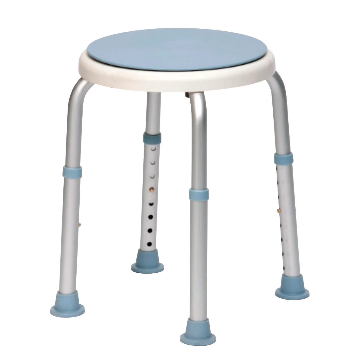 Bath or Shower Stool with Rotating Seat